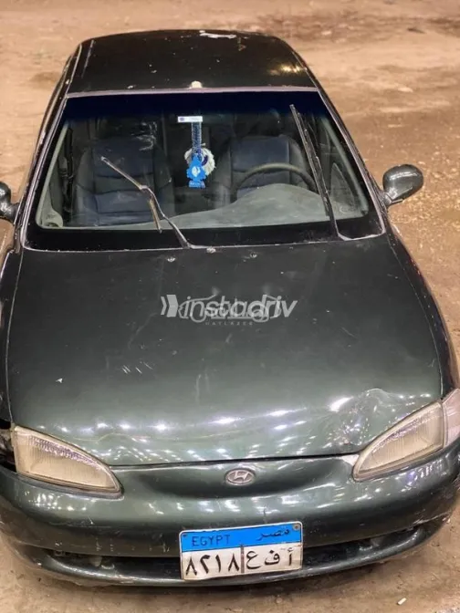 Hyundai Accent 1999 Dark Green Used for Sale - 4