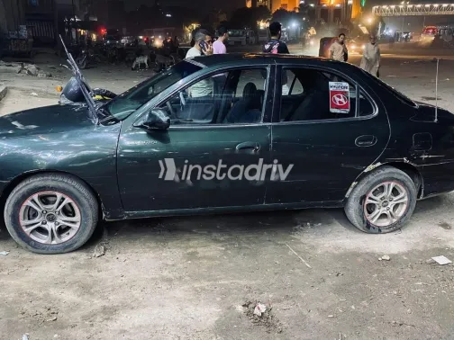 Hyundai Accent 1999 Dark Green Used for Sale - 2