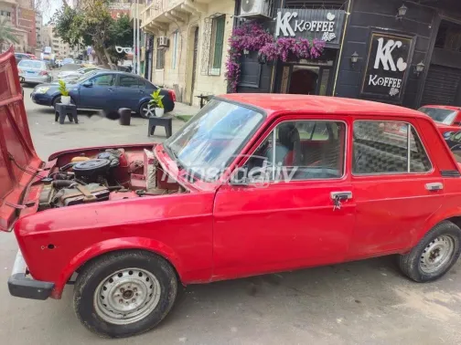 فيات 128 1988 أحمر مستعملة للبيع - 1