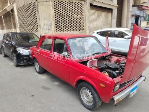 فيات 128 1988 أحمر مستعملة للبيع - 4