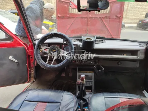 فيات 128 1988 أحمر مستعملة للبيع - 8