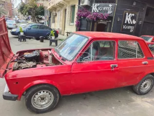 فيات 128 1988 أحمر مستعملة للبيع