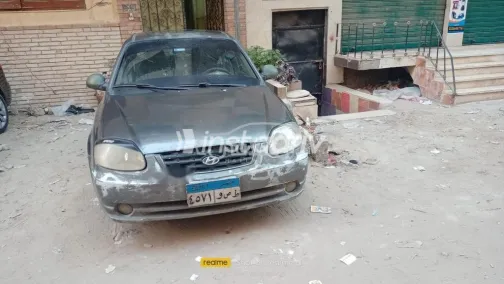 هيونداي فيرنا 2012 رمادي مستعملة للبيع - 2