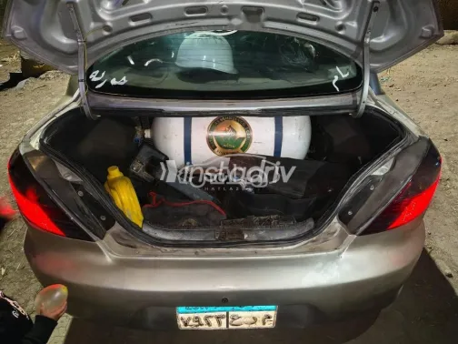 كيا ريو 2001 رمادي مستعملة للبيع - 8