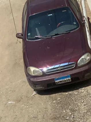 شيفروليه لانوس 2019 أبيض مستعملة للبيع