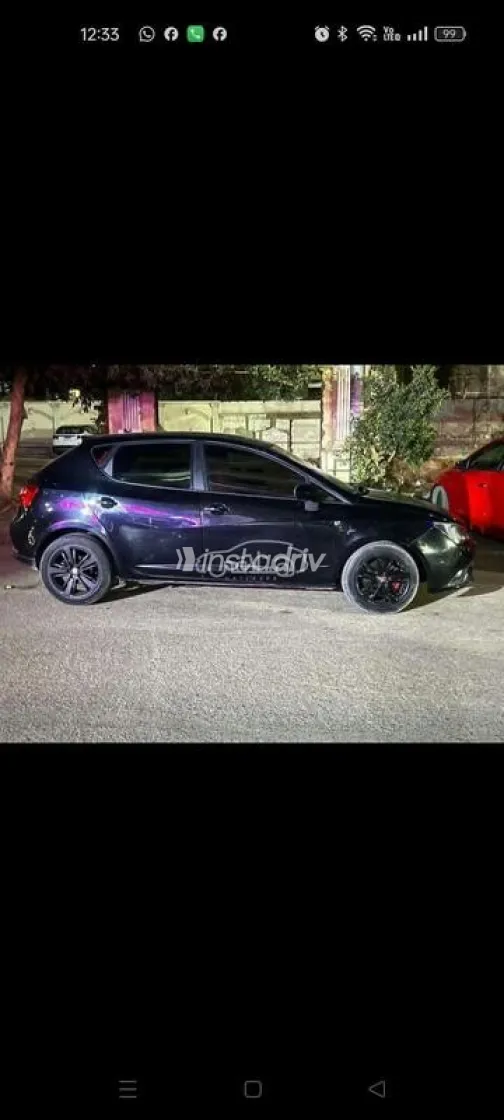 Seat Ibiza 2010 Black Used for Sale - 5