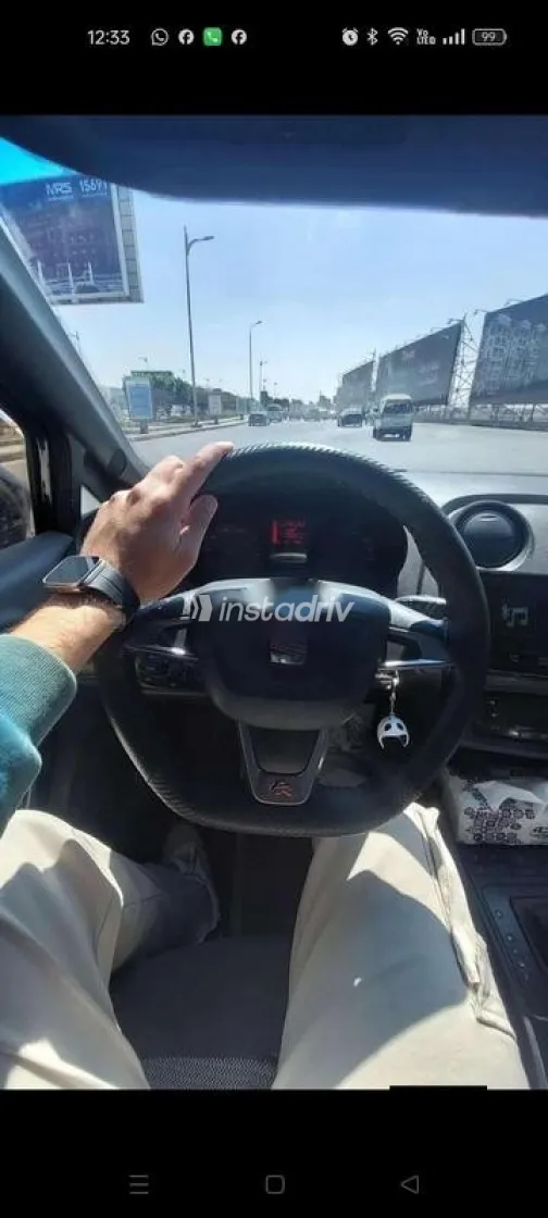 Seat Ibiza 2010 Black Used for Sale - 8