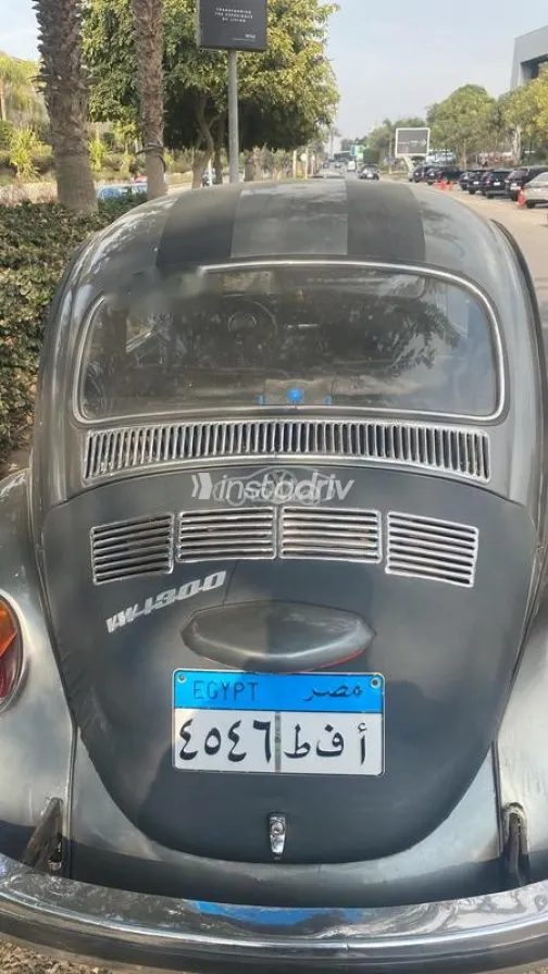 فولكس فاغن بيتل 1970 رمادي غامق مستعملة للبيع - 7