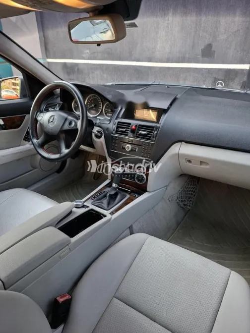 مرسيدس C 180 2009 فضي مستعملة للبيع - 7