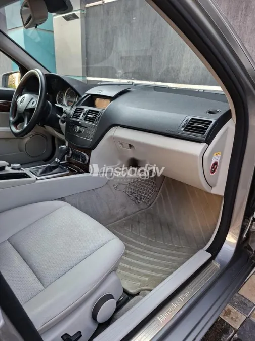 مرسيدس C 180 2009 فضي مستعملة للبيع - 8