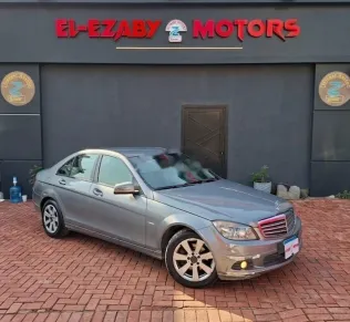 مرسيدس C 180 2009 فضي مستعملة للبيع