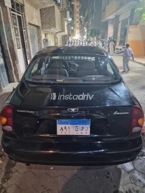 دايو لانوس 2004 أبيض مستعملة للبيع - 3