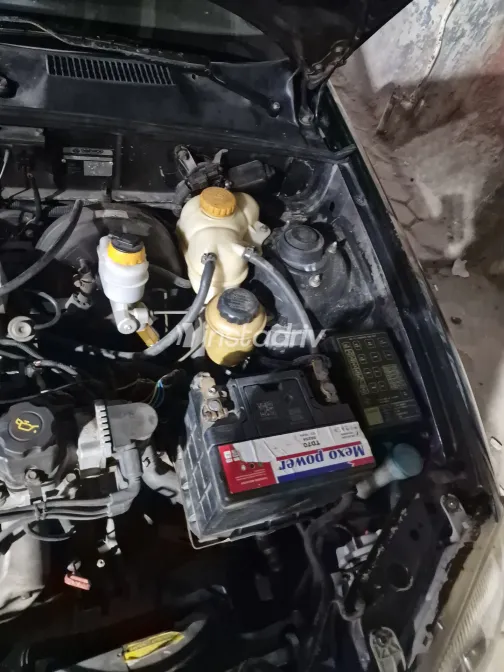 دايو لانوس 2004 أبيض مستعملة للبيع - 4