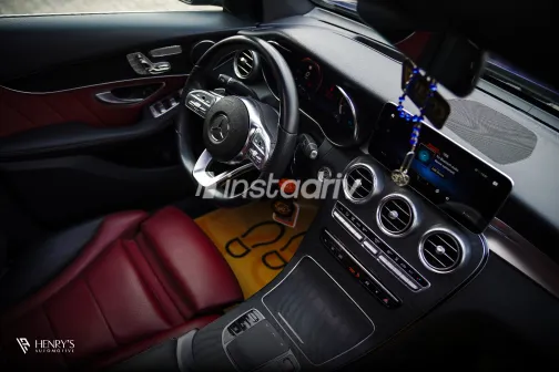 Mercedes GLC 300 2021 White Used for Sale - 4