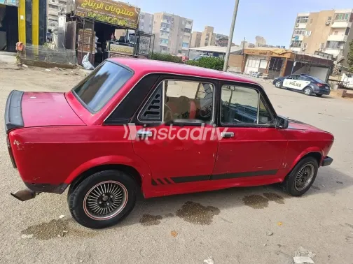 فيات 128 1987 أحمر مستعملة للبيع - 2