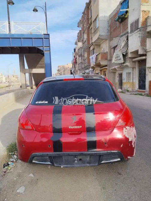 Peugeot 308 2011 Dark Red Used for Sale - 2