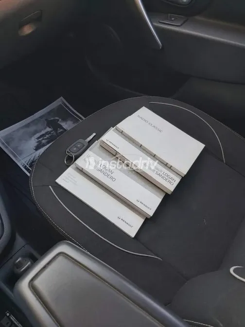 رينو لوجان 2017 أبيض مستعملة للبيع - 5