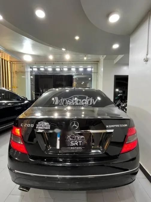 Mercedes C 200 2009 Black Used for Sale - 4
