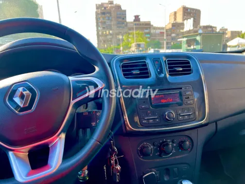 رينو لوجان 2019 أبيض مستعملة للبيع - 4