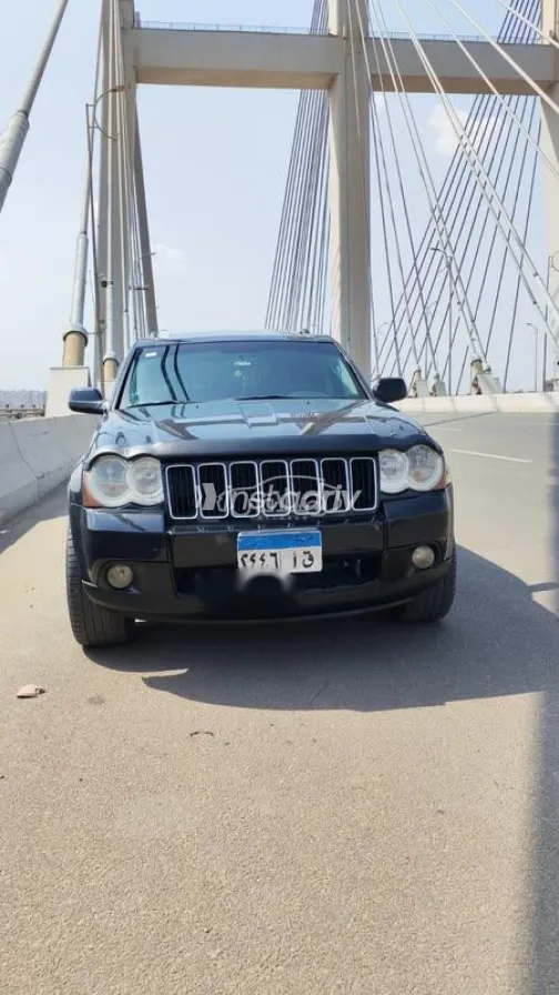 جيب جراند شيروكى ال 2008 أسود مستعملة للبيع - 4