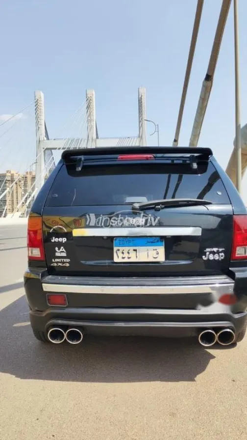 جيب جراند شيروكى ال 2008 أسود مستعملة للبيع - 5