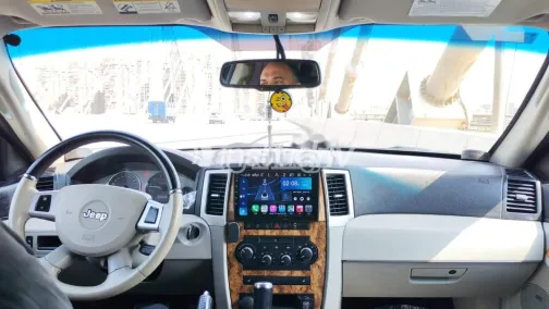 جيب جراند شيروكى ال 2008 أسود مستعملة للبيع - 7