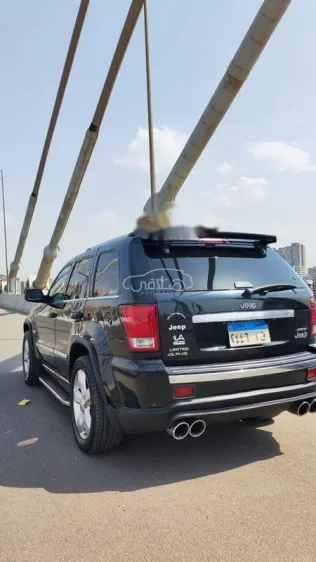 جيب جراند شيروكى ال 2008 أسود مستعملة للبيع