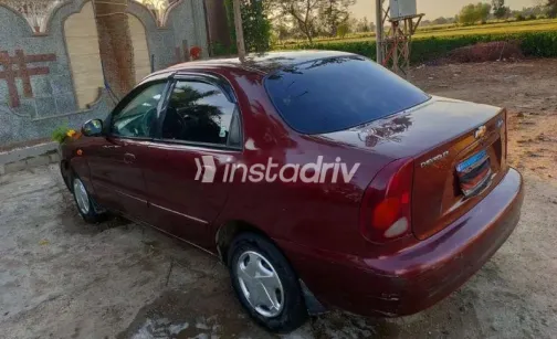 شيفروليه لانوس 2016 أحمر غامق مستعملة للبيع - 2