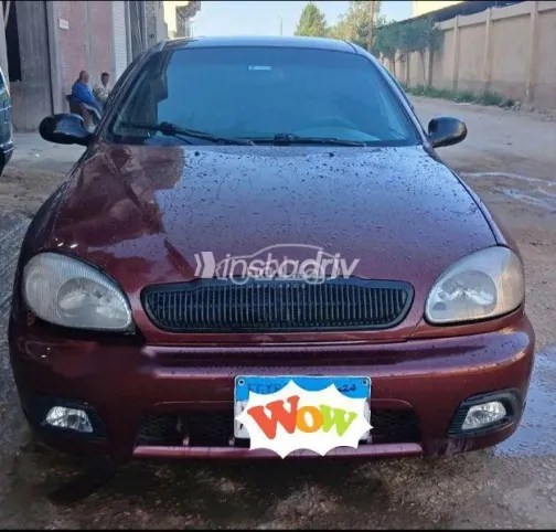 شيفروليه لانوس 2016 أحمر غامق مستعملة للبيع - 3