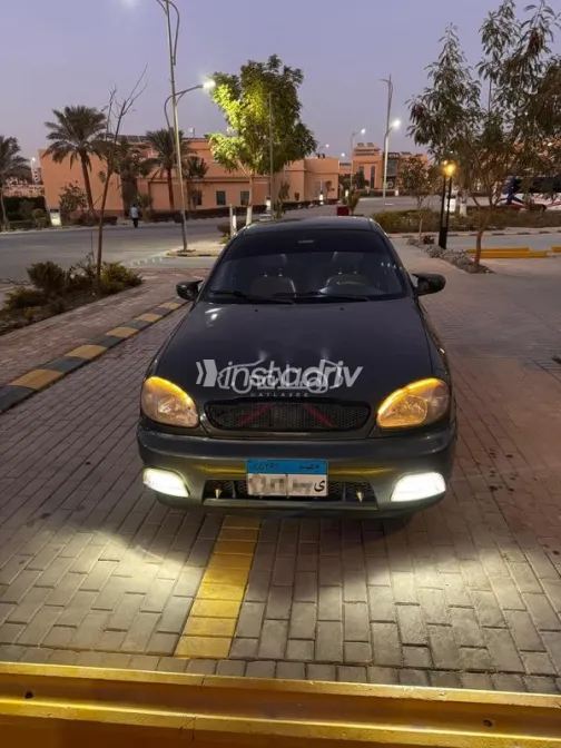 دايو لانوس 2 2003 رمادي مستعملة للبيع - 2