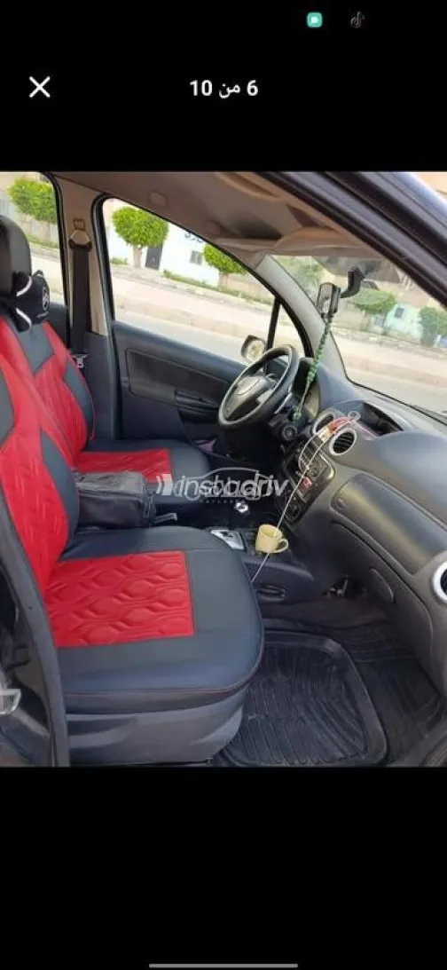 سيتروين C3 2008 أسود مستعملة للبيع - 6