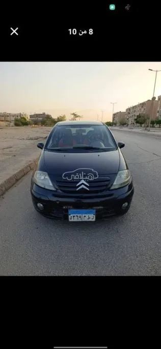 سيتروين C3 2008 أسود مستعملة للبيع