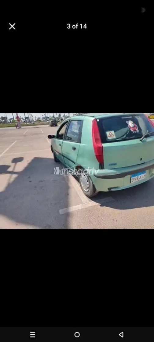 فيات بونتو 2001 أخضر مستعملة للبيع - 9