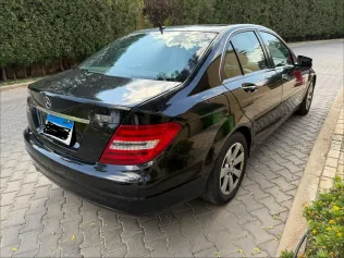مرسيدس C 180 2014 أبيض مستعملة للبيع