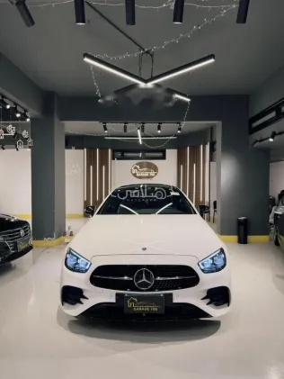 مرسيدس E 200 2023 أبيض مستعملة للبيع