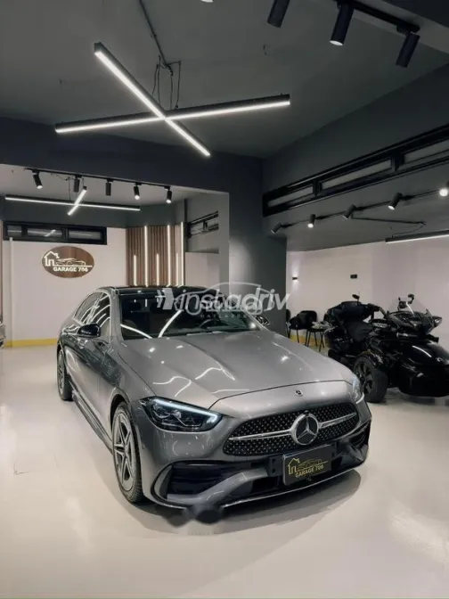 مرسيدس C 180 2022 رمادي مستعملة للبيع - 2