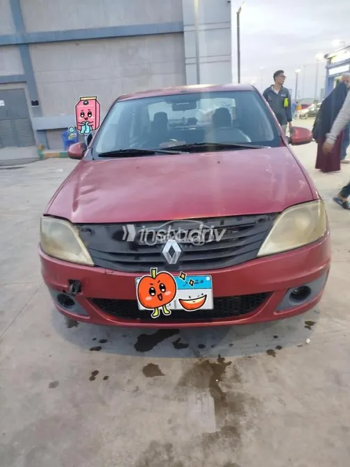 رينو لوجان 2011 أحمر غامق مستعملة للبيع - 1