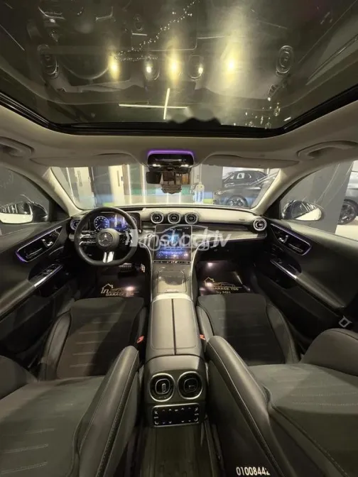 مرسيدس C 180 2023 أبيض مستعملة للبيع - 7