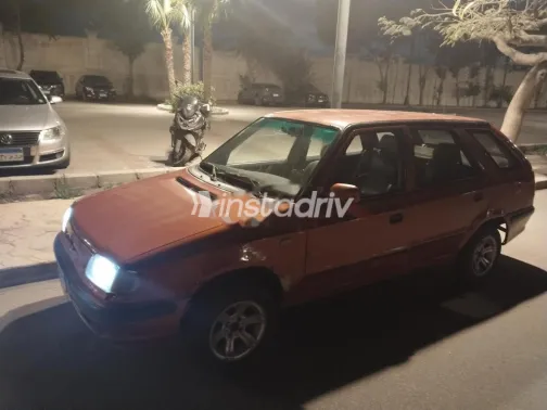 سكودا فيليشيا كومبي 1996 برتقالي مستعملة للبيع - 2