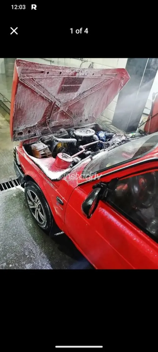 فيات 127 1982 أحمر مستعملة للبيع - 6