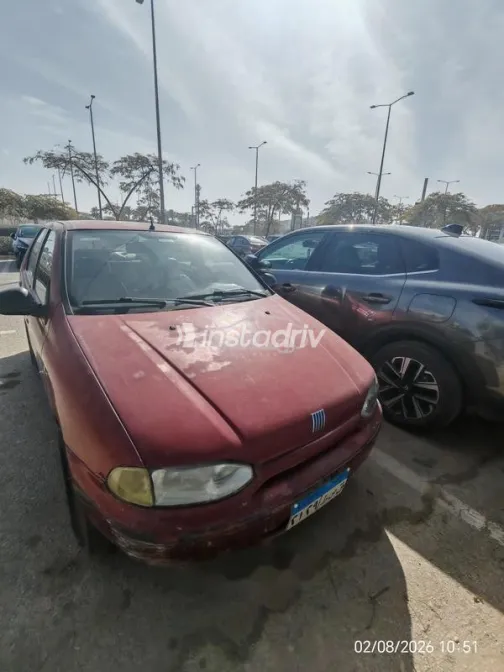 فيات سينا 2003 أحمر غامق مستعملة للبيع - 1