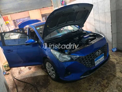 هيونداي اكسنت HCI 2021 أبيض مستعملة للبيع - 1