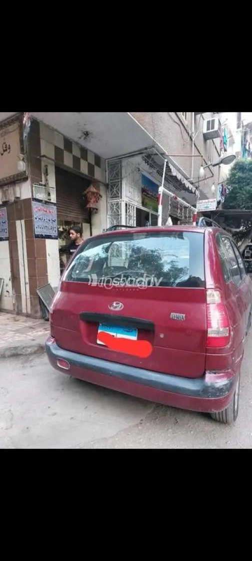 هيونداي ماتريكس 2008 أحمر غامق مستعملة للبيع - 5