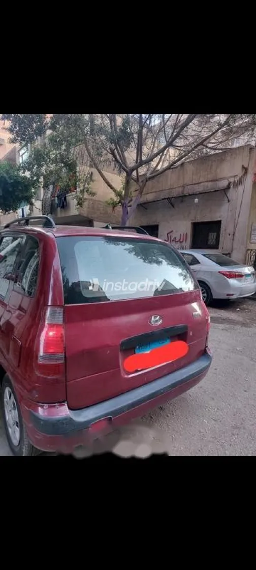 هيونداي ماتريكس 2008 أحمر غامق مستعملة للبيع - 7