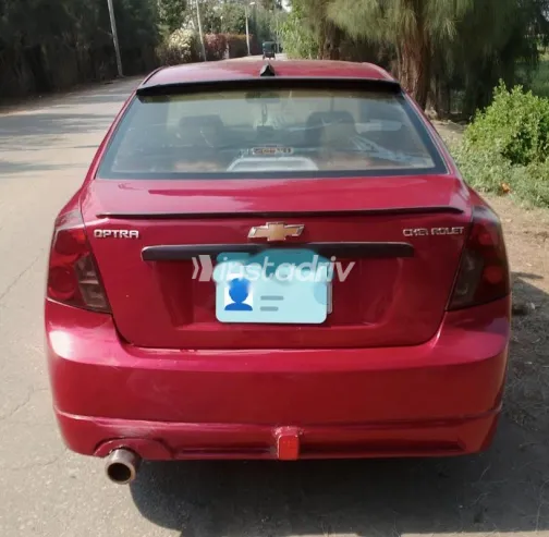 Chevrolet Optra 2010 Dark Red Used for Sale - 4