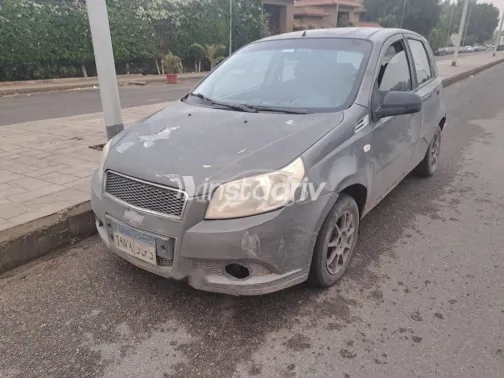 شيفروليه افيو 2009 رمادي مستعملة للبيع - 1