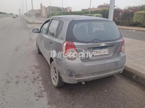 شيفروليه افيو 2009 رمادي مستعملة للبيع - 2