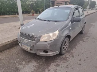 شيفروليه افيو 2009 رمادي مستعملة للبيع