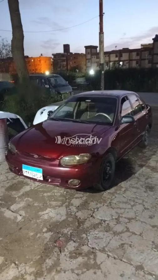 Hyundai Accent 2006 Dark Red Used for Sale - 1