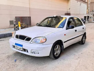دايو جنترا 1999 أبيض مستعملة للبيع